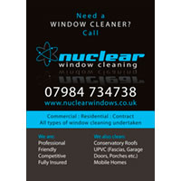 Bold blocks of a bright colour on a dark background are a quick and simple way to create focus and drama on a flyer.