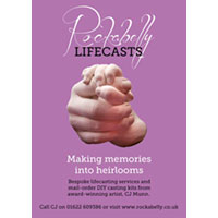 Small A6 flyers do offer enough room for lots of photos. Pick the best example of your work and place it front and centre.